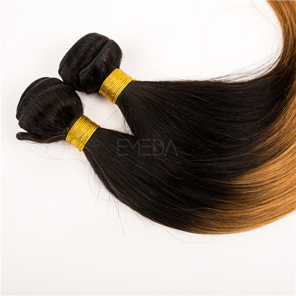 Original Brazilian human hair extensions sew in weave  LJ115